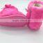 winter cute leopard grain boots indoor baby shoes