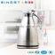 1.2L New Design Double wall Stainless Steel Electric Kettle