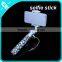 mobile phone wired colorful monopod foldable cable take pole selfie stick