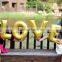 Have stocks Gold foil inflatable balloon, decoration letter balloon, words/letter balloon