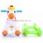 Lovely cartoon rocking horse baby kids ride on slide swing toy car for sale