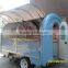 Yieson custom mobile coffee cart trailer