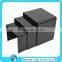 Manufacturing Price Waterfall Accent Tables Black Acrylic Nest of Tables