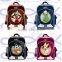 New design cartoon print school backpack bag for children