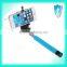 Selfie stick with bluetooth shutter button