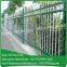 Easily assembled steel tubular fencing for residential area