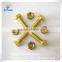 china fastener manufacturer male and female brass screw