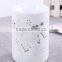 Letter engraved candle holder