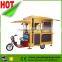 China mobile juice snack food Popcorn coffee fried ice cream hot dog cart for sale