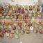 Factory Made Buy cheap PURE home decoration ONYX APPLE WITH BRASS LEAF HANDICRAFTS