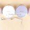 Round Battery free self-powered wireless control single wall switch