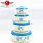 4pcs lunchbox steel inner / lunchbox lift pot / mess tin / bento box