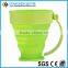 FDA silicone folding cup, traveling cups