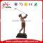 Resin golf sports trophy