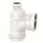 HIGH QUANLITY BOTTLE NECK TEE OF PVC GB STANDARD EXPANDING FITTINGS FOR DRAINAGE WITH GASKET