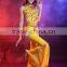 Paillettes halter top and flared pants set