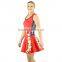 Sublimated netball skirt wholesale neball kit