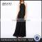 MGOO 2015 Hot Selling New Design OEM Halther Maxi Dress Two Layers Chiffon Long Dress Fashion Women Evening Dress