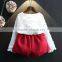 2016 Wholesale baby girls fashion autumn set clothes factory free people clothing