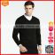 Classic solid color long sleeve casual cotton pullover men solid color knit sweater