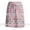 Girls wear ladies fashion vintage print skirt 2016