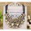 Beaded Crystal Stone Collar Neckline Vintage Necklace