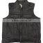 Black Leather Motorcycle VEST / Motorbike Classic Vest / Fashion Waistcoat