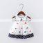 Summer Kids Dress Girls New Fashion Small Bow Striped Dress Princess Dress Girls Baby Girl Clothes