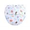 pretty flower printed style wholesale 100% cotton baby cloth diaper