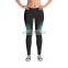Yoga running workout fitness athletic custom sublimated high waist yoga leggings