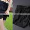 Custom design double yarns frenulum 85% polyester 15% spandex breathable mesh womens gym shorts