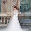 Hight Quality Offshoulder Fantasy Wedding Dress Water Soluble Lace Wedding Dress