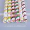 Hot Sale Kinds of Colorful Drinking Tube Large Mouth Twill Paper Straw