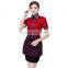 Europe design sexy restaurant uniforms for waiters