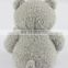 Best made fat plush teddy bear skins toys wholesale/custom teddy bear with tie