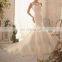 Lace detail white wedding gown 2016