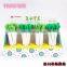 Nigeria top sale office supply stationery promotion custom artificial plant design gel ink pens with logo