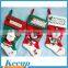 2016 best sale cheap felt Non Woven Christmas Embroidery Stocking