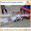 Seed planting and cultivating plastic mulching laying machine plastic mulch film