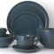 7 inch Round Blue Solid Color Glazed Custom Design Decorative Ceramic Stoneware Porcelain Soup Serving Bowls