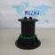 Adjustable plastic pedestal for composite decking support