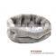 Wholesale Customized luxury faux suede fabric and pv fleece cat cave bed