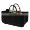 Felt Storage Shopping Handbag Firewood Basket Holder Felt Bag