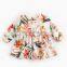 Girls Dress Autumn and Winter Female Treasure Children's Clothing Children's Spring Baby Skirt Floral Long Sleeve Europe