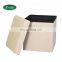 Reatai hot sale colorful leather footstool lounge pouf bench ottoman