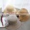 Beach Sun Hat for Women Summer Straw Hat Wide Brim UV Protection Foldable Hat with Bowknot