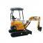 Excavator machine price mini construction