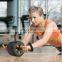 Loadable Adjustable Kettle Bell Abdominal Roller Wheel