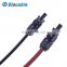 Slocable Black Plastic Cable Connector with Standard Terminals for PV Combiner Box and Inverter