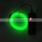 Factory OEM 2.3mm DIY glowing customized battery box LED neon EL wire